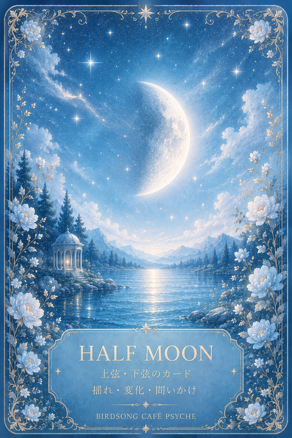 HALF MOON Resonance Card