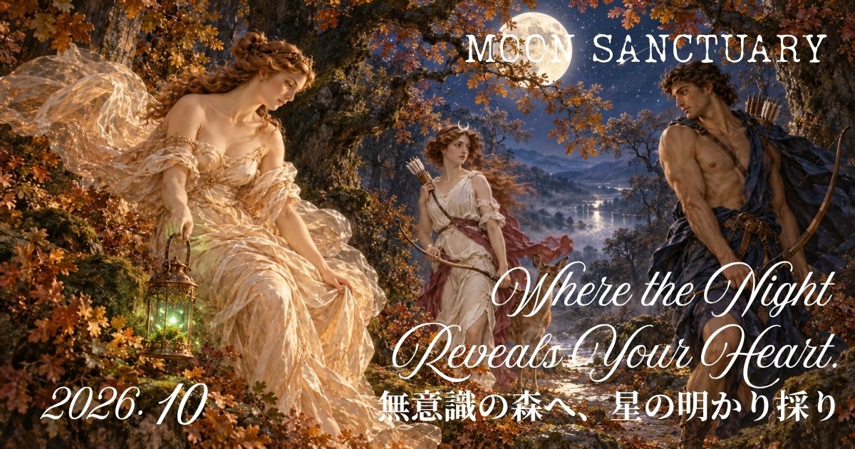 2026年10月 Moon Sanctuary｜Where the Night Reveals Your Heart｜夜が、心の輪郭を照らす場所。
